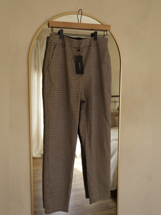 Vero Moda Other - NWT Checkered Dress Pants - Beige/Brown
